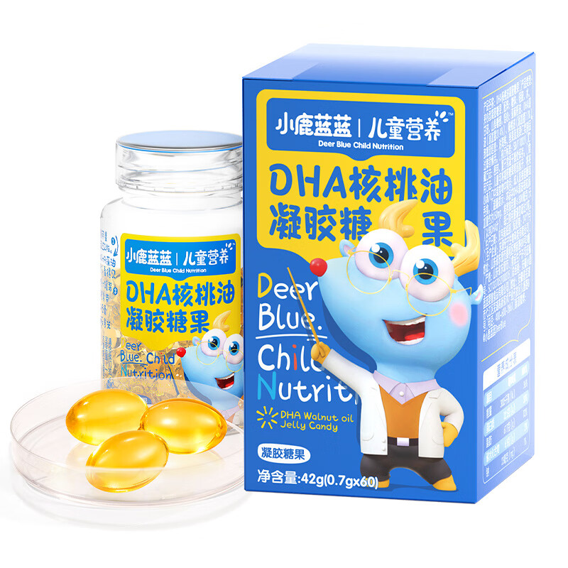 小鹿蓝蓝DHA藻油60粒青少年孕妈可食用可靠性如何？小白买前必看评测？