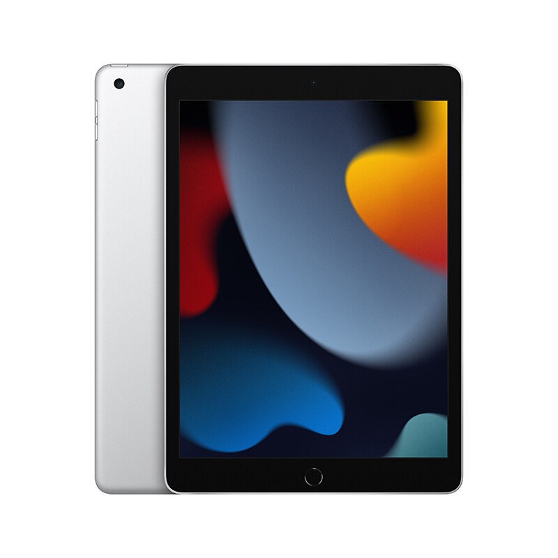 Apple iPad 第9代 2021款 10.2 英寸平板电脑 A13 仿生芯片 银色   官方标配 WLAN版  64G