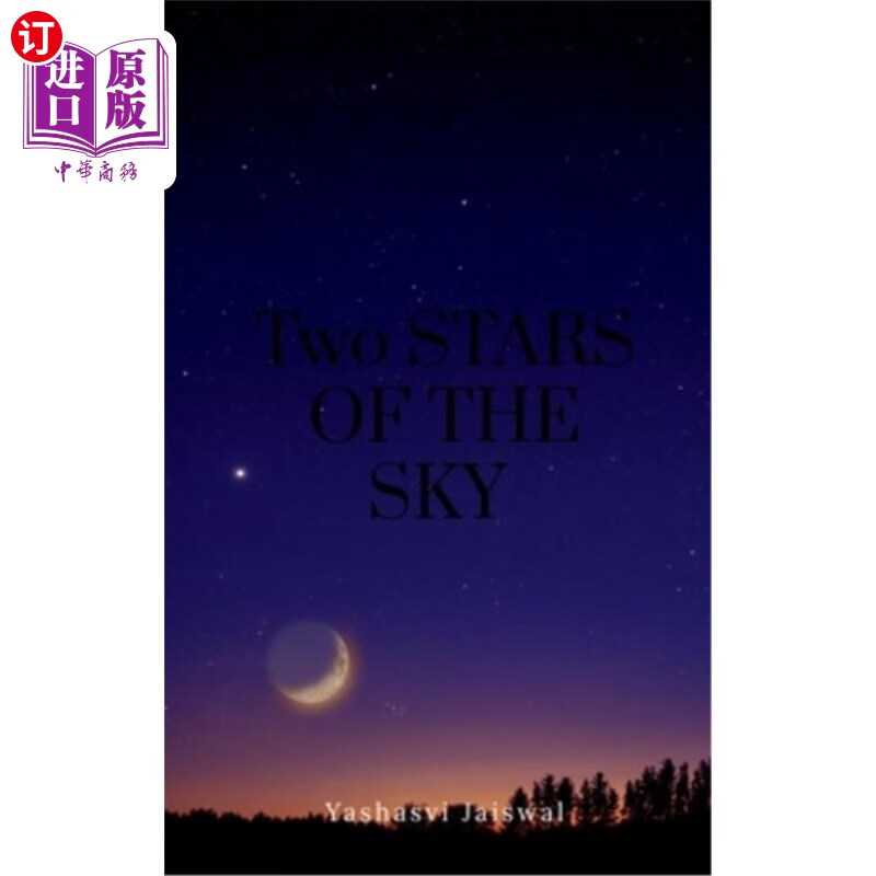 海外直订two stars of the sky 天空中的两颗星