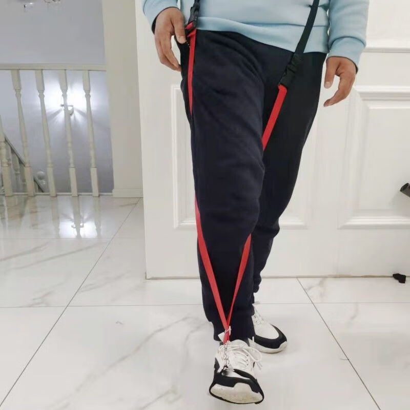 偏瘫康复器材足下垂内翻带器步行行走辅助器 挂肩式弹力足下垂 弹力足