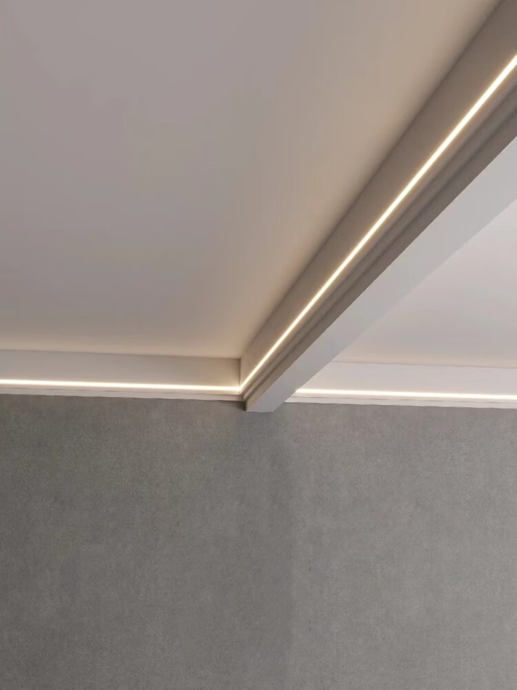 石膏线双眼皮 发光双眼皮石膏线一体成型高强度装配式吊顶客厅卧 20厘