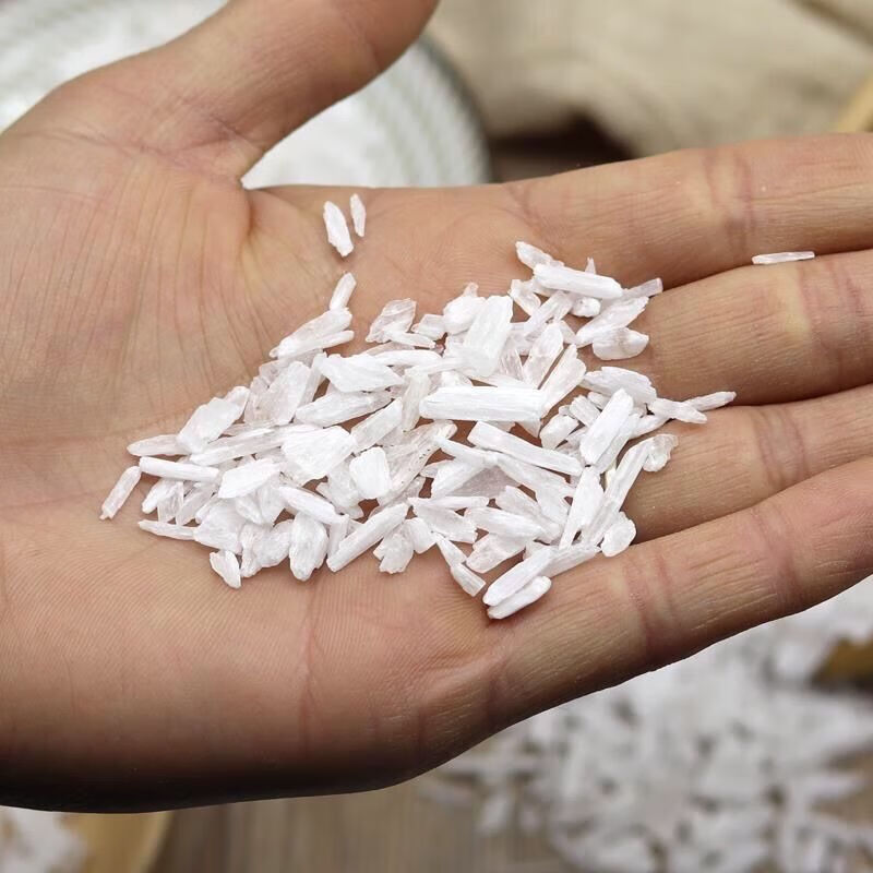 中药材 矿石药用石膏 生石膏 石膏粉 生石膏 煅石膏500克 500克