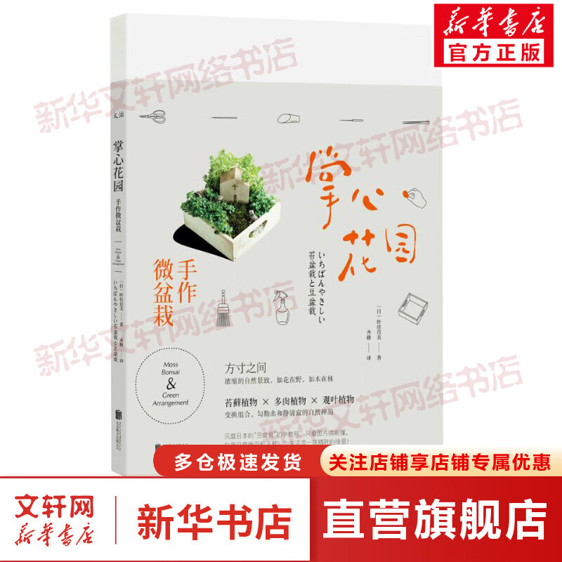 掌心花园 手作微盆栽