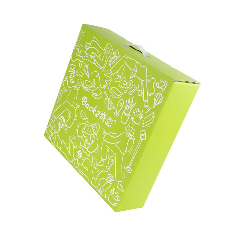 2)彩盒 礼物礼品盒空盒包装盒送朋友父母长辈送礼伴手礼盒 绿色彩盒