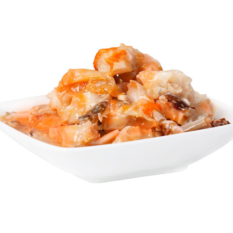 280g/瓶 蟹糊蟹膏醉蟹红膏呛蟹舟山咸蟹蟹酱红膏蟹糊即食梭子蟹酱宁波