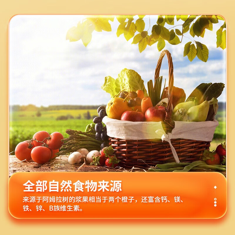 新西兰 BioTrace有机植物维C VC增强免疫力 儿童青少年男女成人补充vc 60粒/瓶