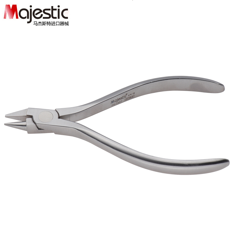 弓丝各种曲弯鸟嘴钳长头短头技工器械材料 正畸钳 细丝弯制钳(鸟嘴钳