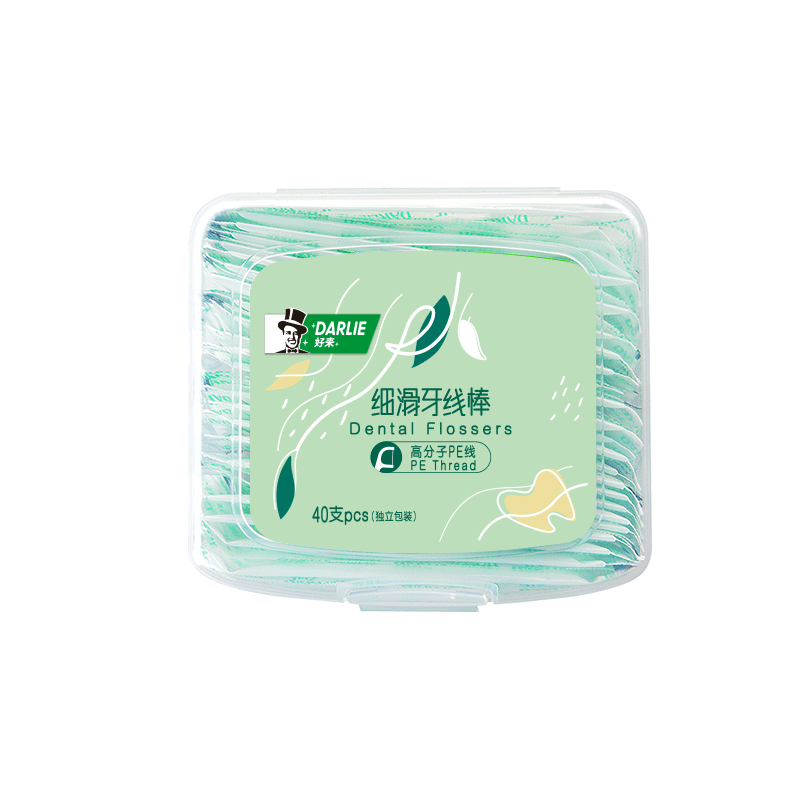 黑人（DARLIE）细滑牙线棒40支装价格走势及口碑评测|查牙线牙线棒历史价格的网站