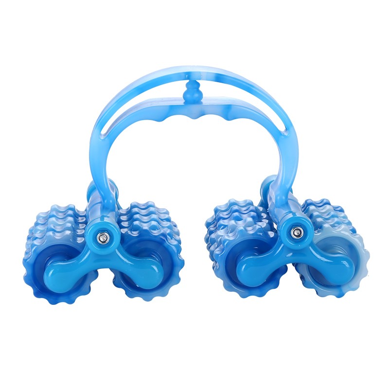 伊冉香约（yiranxiangyue） 月球车滚轮按摩器 背部腿二十轮手动玉如意全身搓经络四排