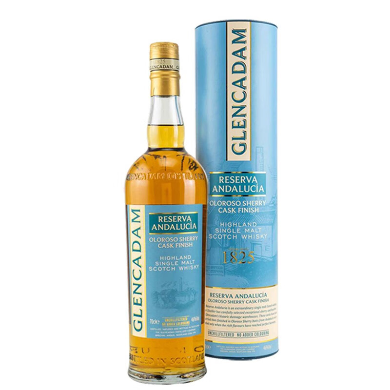 格兰卡登 (glencadam) 安达卢西亚 单一麦芽威士忌 雪莉桶 46%vol 原