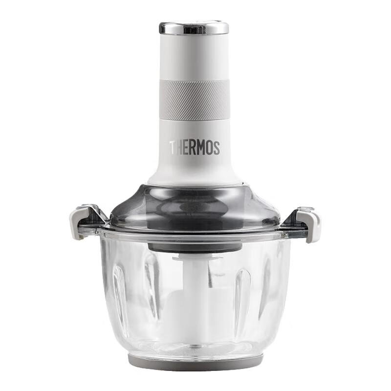 THERMOS(膳魔师 )绞肉机家用和面绞肉机一体机辅食机料理机搅拌机绞馅机碎肉机全自动多功能 马尔斯绿EHA-5623A 2.5L