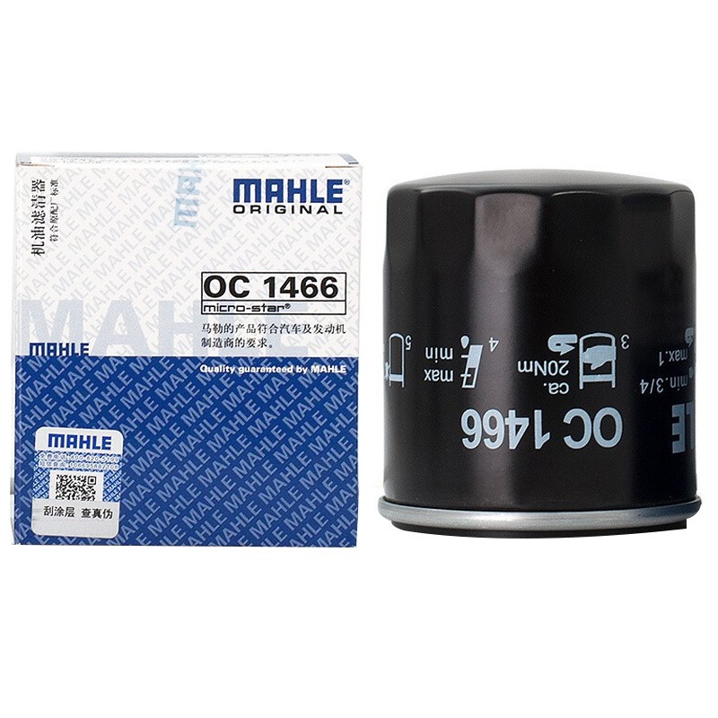 马勒(MAHLE)机油滤清器机滤芯格 奇瑞车系 OC1466 A5,E5,风云,旗云