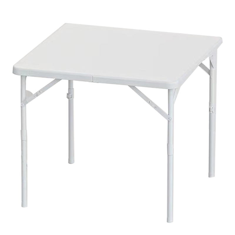 【工来工往】餐桌折叠方桌家用餐桌椅吃饭正方形麻将四方桌户外便携塑料小户型桌子折叠方桌简易家用餐桌 折叠方桌(87*87*74cm)单张桌