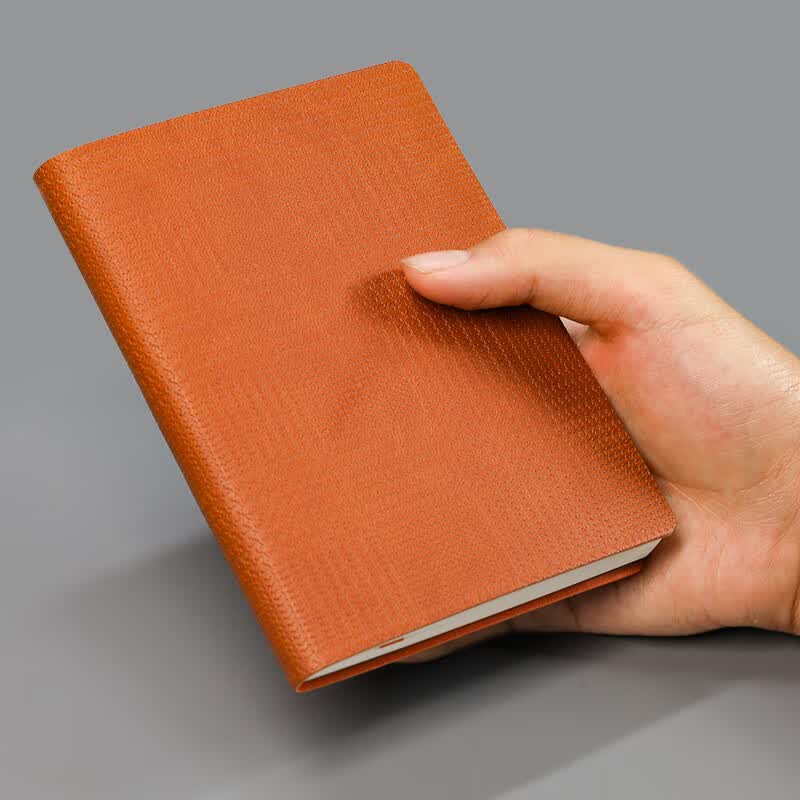 记忆印象软面抄口袋横线笔记本子 便携横线日记本 随身横线记录本 logo定制 企业定制服务 口袋横线本-纹理棕（100mm*140mm） 京东折扣/优惠券