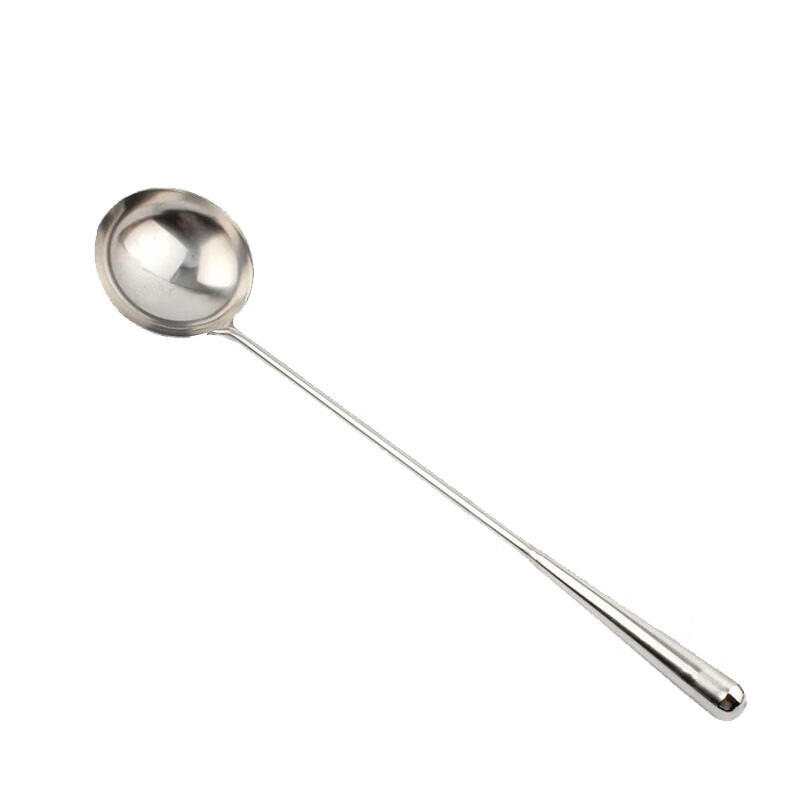 铁蛙家用商用不锈钢炒勺加长柄勺子厨师炒勺汤勺炒菜勺水勺铲勺分菜勺