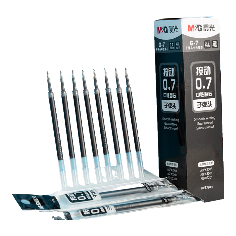 (M&G)ľ߰Աо0.7оǩֱоѧٸӵͷˮо칫Ʒ1008/K35/S01 ɫ20֧/70.2Ԫ5(14.04Ԫ/)