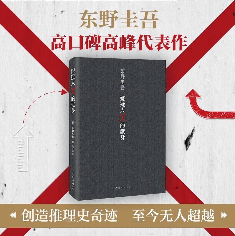 东野圭吾作品系列【单本可选】 经典作品 嫌疑人X的献身白夜行解忧杂货店麒麟之翼祈祷落幕时分身透明的螺旋等 新书白鸟与蝙蝠 新参者祈愿女神日本经典高分作品 大全集悬疑推理侦探小说 嫌疑人X的献身 精装 
