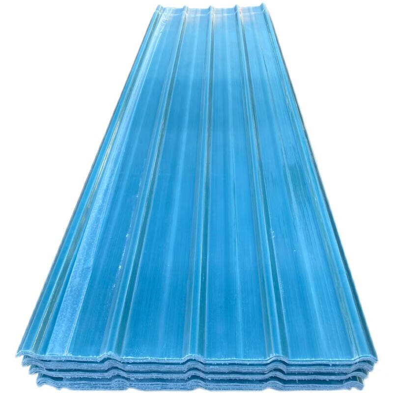 clceyfrp透明瓦采光瓦加厚屋顶亮瓦玻璃钢塑料阳光房雨棚彩钢瓦石棉瓦