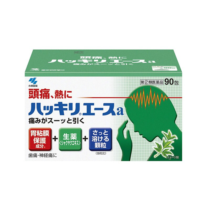 日本进口小林制药哈特艾斯a止痛药 牙痛腰疼头痛药止疼片女性生理痛经