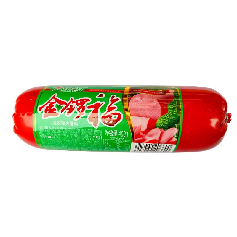 金锣火腿肠 金锣福400g /支 大根火腿食堂炒菜食材即食全家福火腿