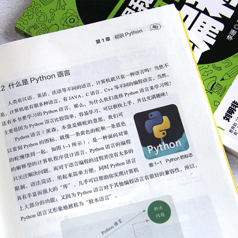 跟我一起玩Python编程(共2册):教孩子快速掌握编程技巧  小学生青少年趣味编程思维训练   python编程从入门到实践