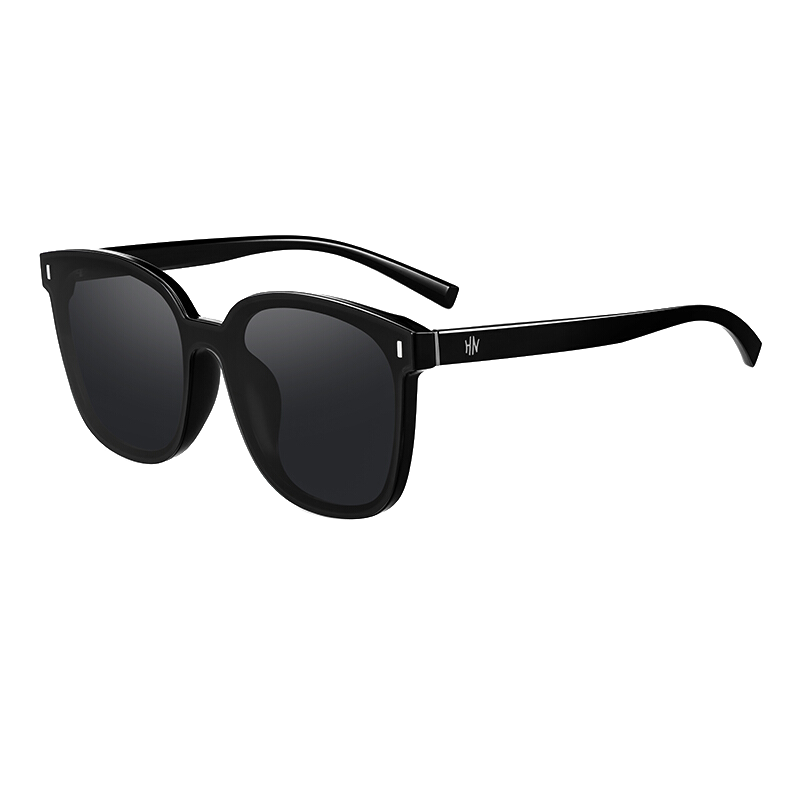 品牌推荐：海俪恩眼镜N6851-N26-深灰色+亮黑框