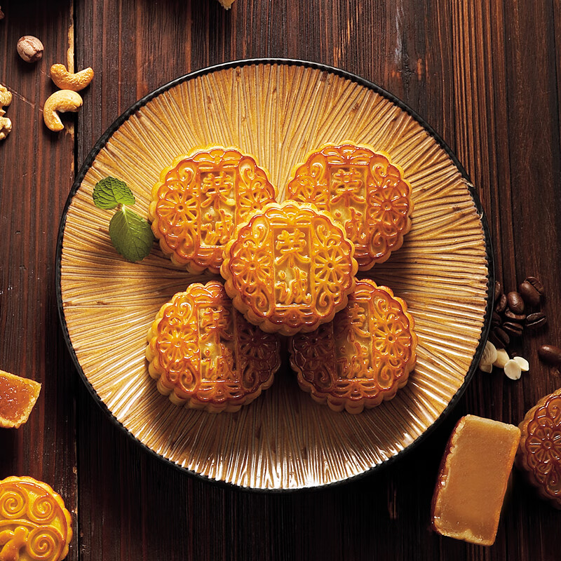 荣诚月饼散饼纯正白莲蓉100g优惠价仅8.26元