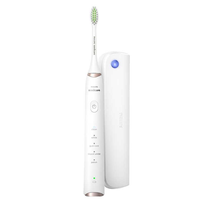 飞利浦（PHILIPS）电动牙刷 S5 PRO 亮白机皇成人 HX6730升级款官方旗舰 生日礼物情侣套装送男生女友 新年礼物 新亮白机皇 雅致白HX2481/01