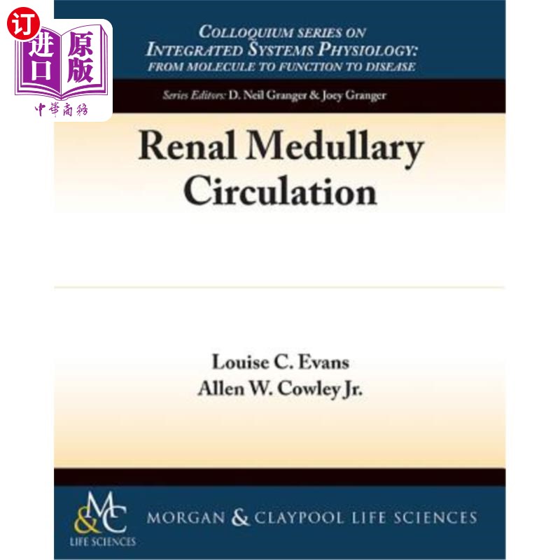 海外直订医药图书renal medullary circulation 肾髓质循环