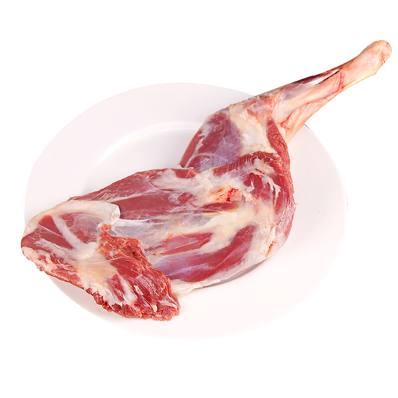 迎宾(yingbin)羊腿新鲜内蒙羊肉冷冻羊前腿烧烤食材生羊腿25斤烤羊腿