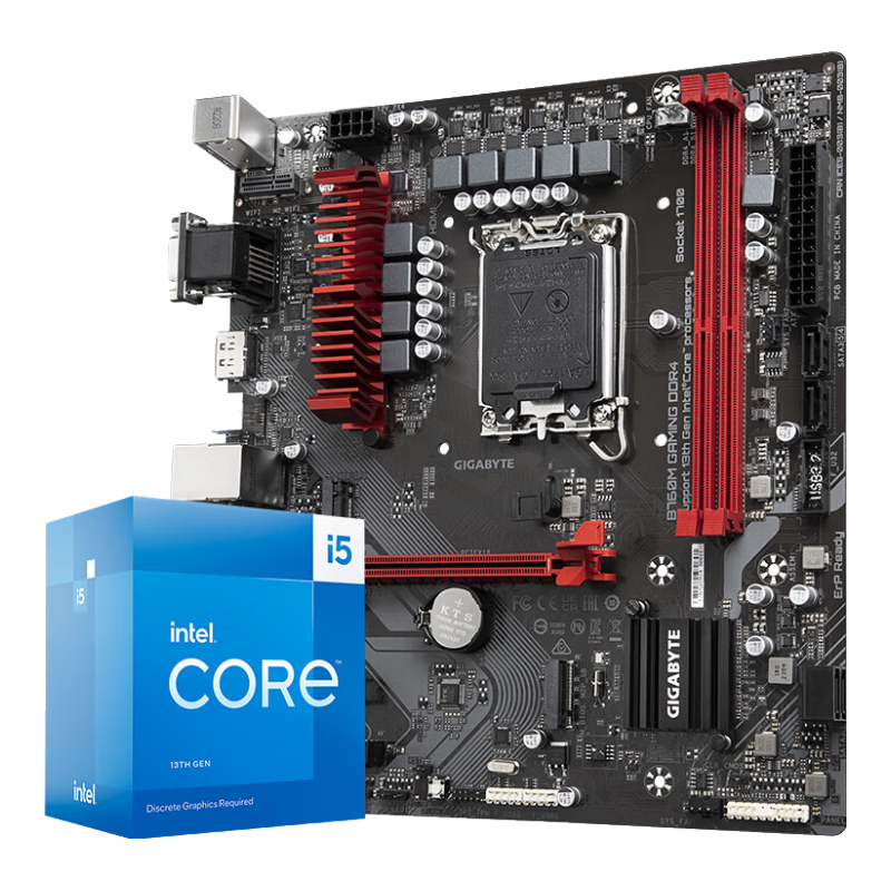 ���� ����CPU��װ B760M GAMING DDR4+i5-13400