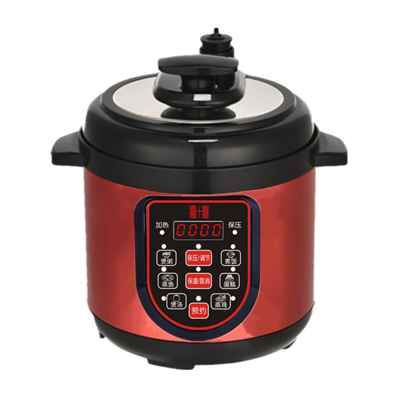 喜十喜电压力锅家用智能全自动电高压锅压力电饭煲 2升不粘单胆