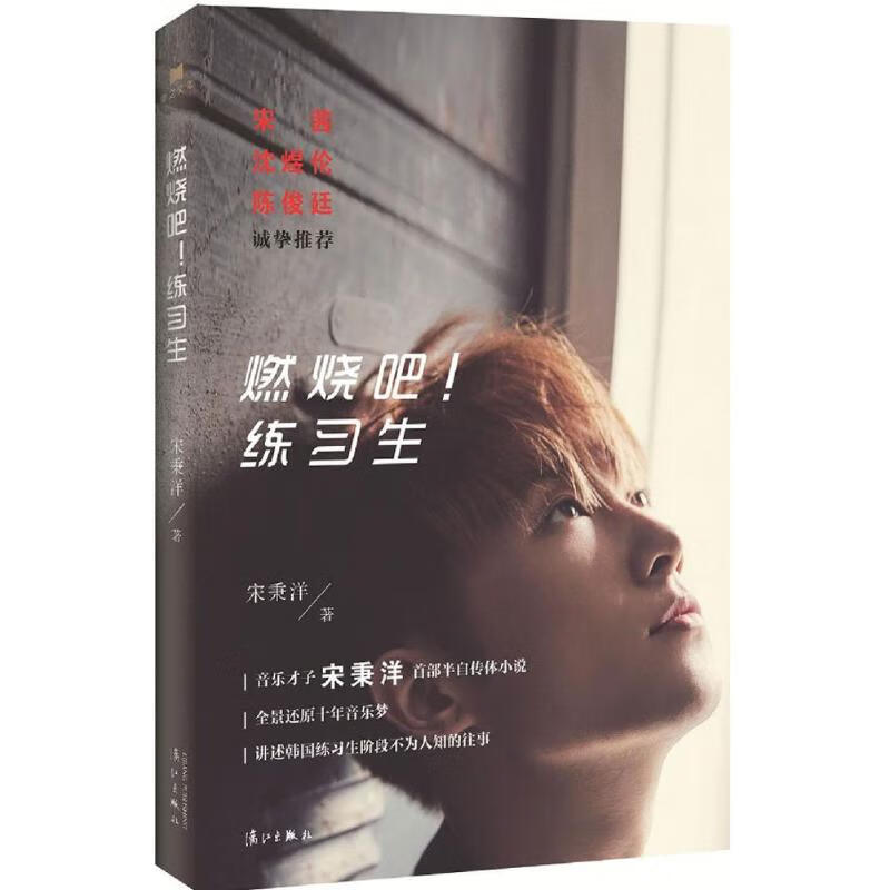 燃烧吧练习生小说/作品集宋秉洋著9787540779269漓江出版社