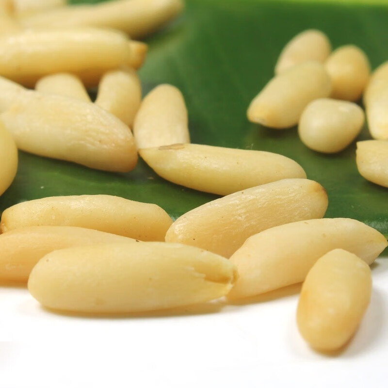 味中未新货罐装原味巴西松子仁不带壳每日坚果零食大颗粒去壳松籽