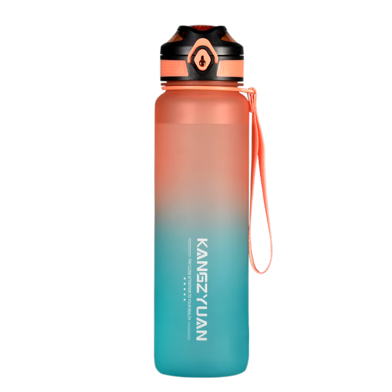 DFIFAN �˶�ˮ����Ů������ˮƿ��ͯ���ϱ�ѧ�����ӻ������н���ˮ�� �����1000ML����Ӱ� 66Ԫ