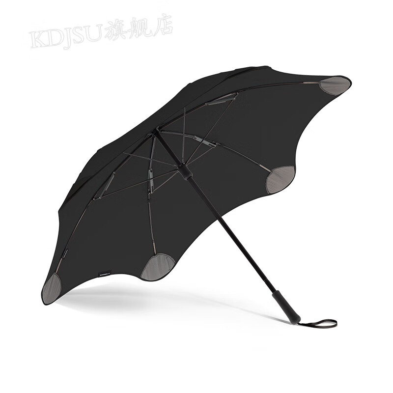 blunt雨伞新西兰blunt coupe 长柄晴雨伞遮阳防晒伞抗台风女士单 黑色