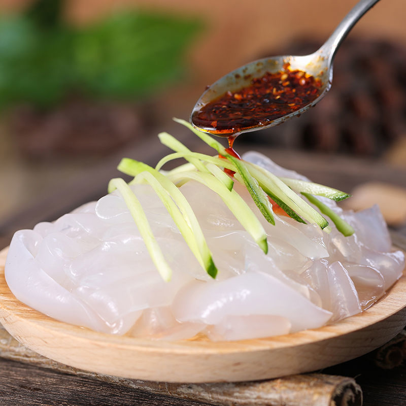 夏季速食凉拌菜凉调粉皮米皮凉拌水晶凉皮懒人速食 拉皮10袋装(约5斤)