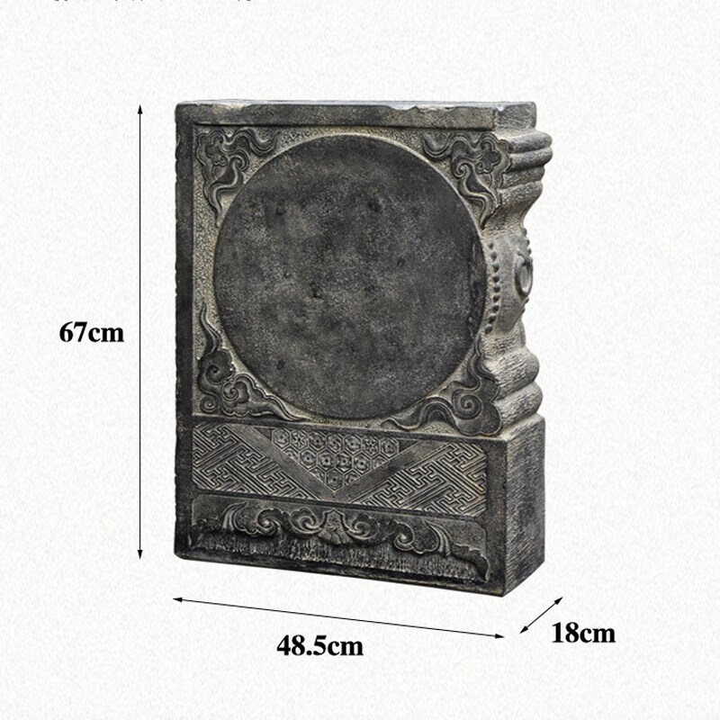 爱思顿爱思顿方形仿石雕老石墩子底座中式庭院门墩抱鼓石大门口门当户