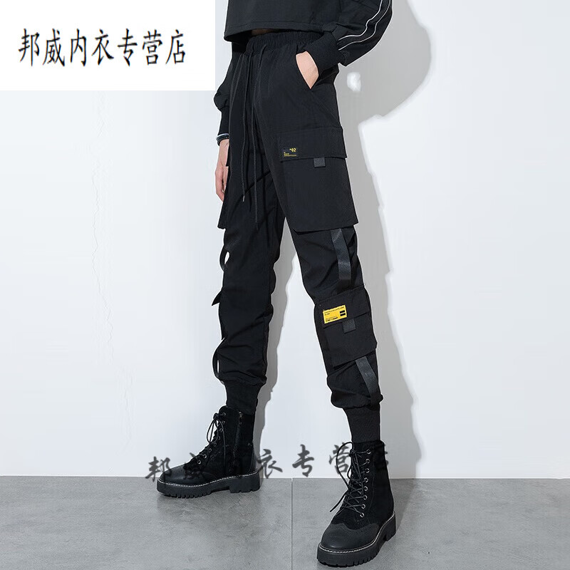 京佑(jinyu)冬天穿的搭配马丁靴的裤子女工装裤秋冬款小个子155修身