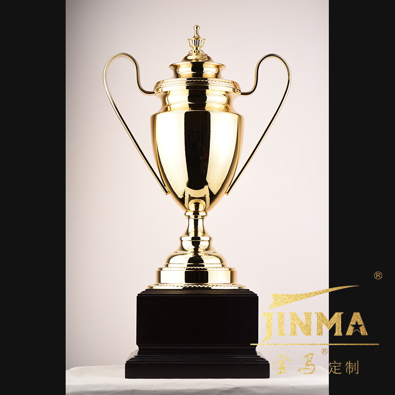 jinma定制 金属奖杯 比赛颁奖 体育运动 金银铜奖杯 30301 金色