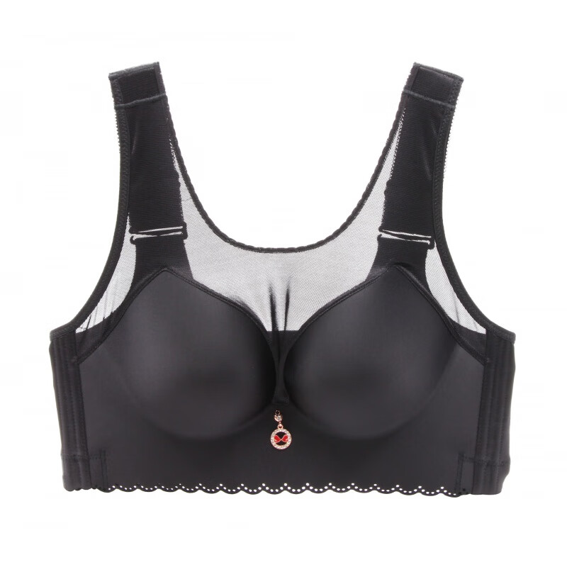 坊戚超大码女士内衣大胸抹胸无痕200斤耐下垂胖女人加肥加大奶胸罩