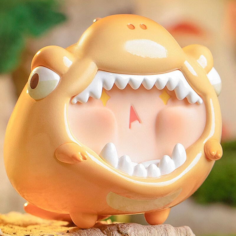 盲集团团龙谷秘境盲盒手办桌面摆件玩具摆件生日礼物 团团龙谷秘境