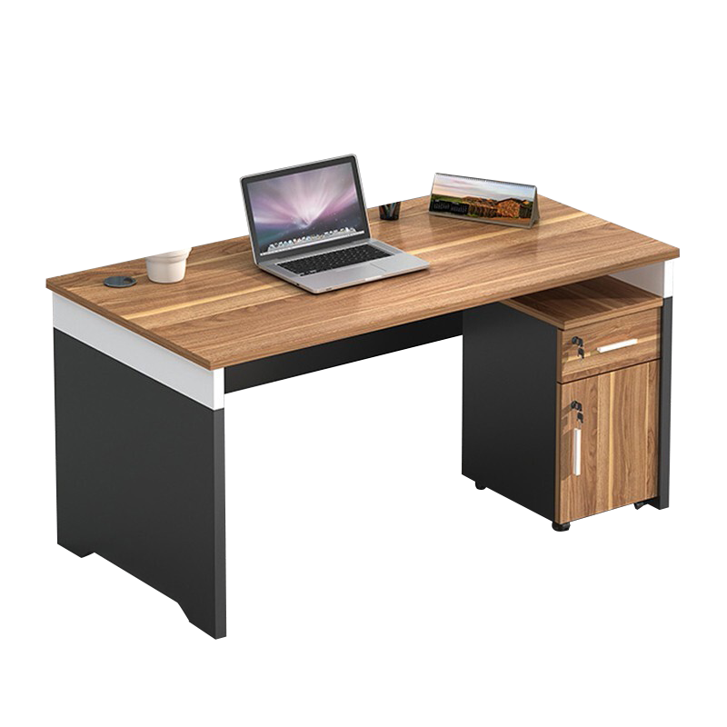 锡田 办公桌椅组合 职员屏风桌 简约现代员工电脑桌办公家具卡座 搭配的班前椅1把