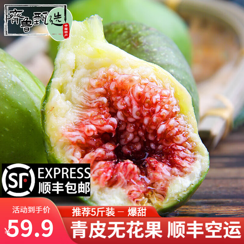 鲁禧山东特产威海青皮无花果鲜果 当季新鲜水果现摘现发 中秋礼品 【现摘大果】3斤装 净重2.5斤+怎么样,好用不?