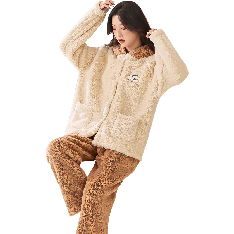 è�� ����Ůʿ˯��Ů����ë�� �ɰ�С�����ñ ů���޼Ҿӷ� ��ɫ M79.5Ԫ(����ȯ)