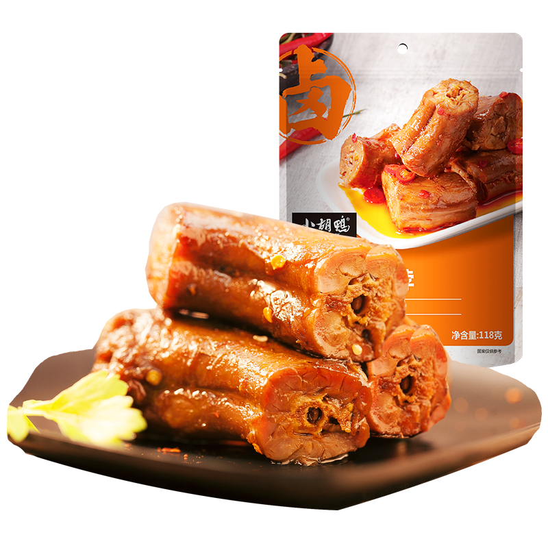 小胡鸭香辣鸭脖价格走势及评测|看肉干肉脯历史价格网站