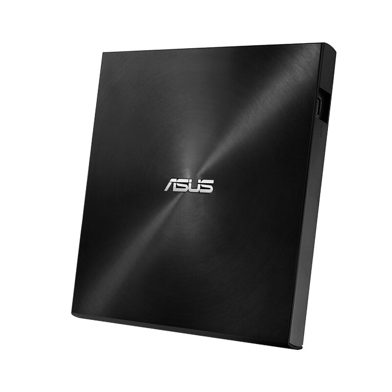 【95成新】华硕(ASUS) 8倍速 USB2.0 外置DVD刻录机 移动光驱 黑色(兼容苹果系统/SDRW-08U7M-U)