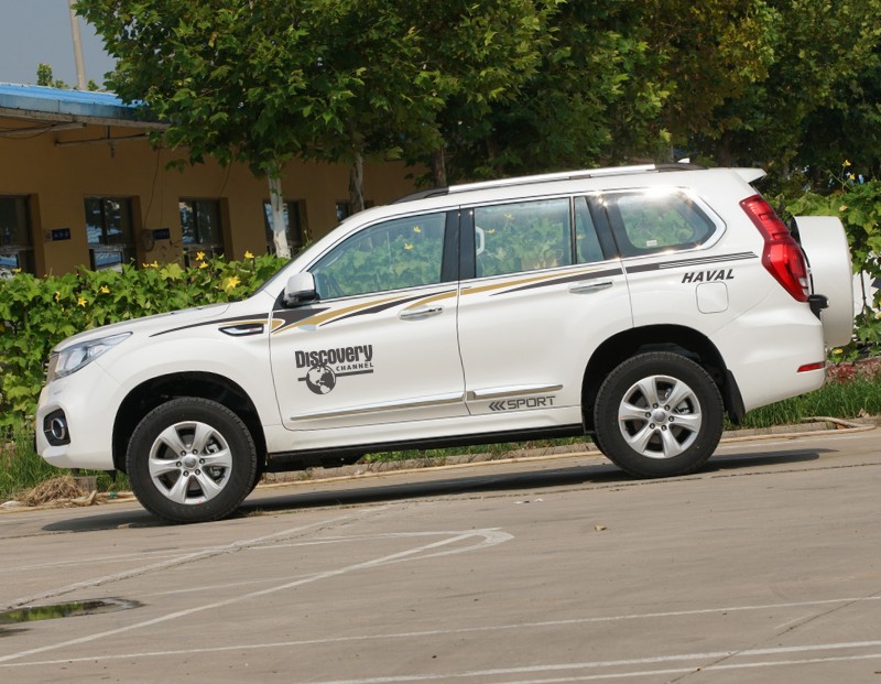 适用于长城哈弗h9车贴拉花 改装 车身腰线贴纸h9专用彩条汽车贴花