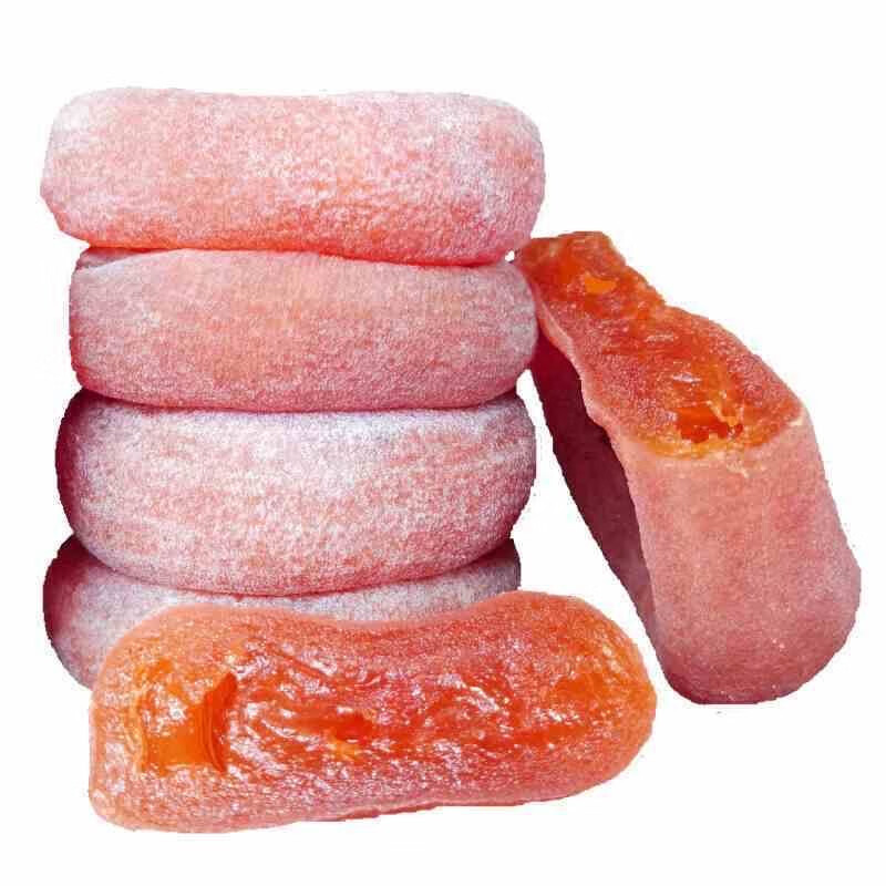 广西圆柿饼 柿饼干 新鲜农家自制吊干柿子 1000g独立包装