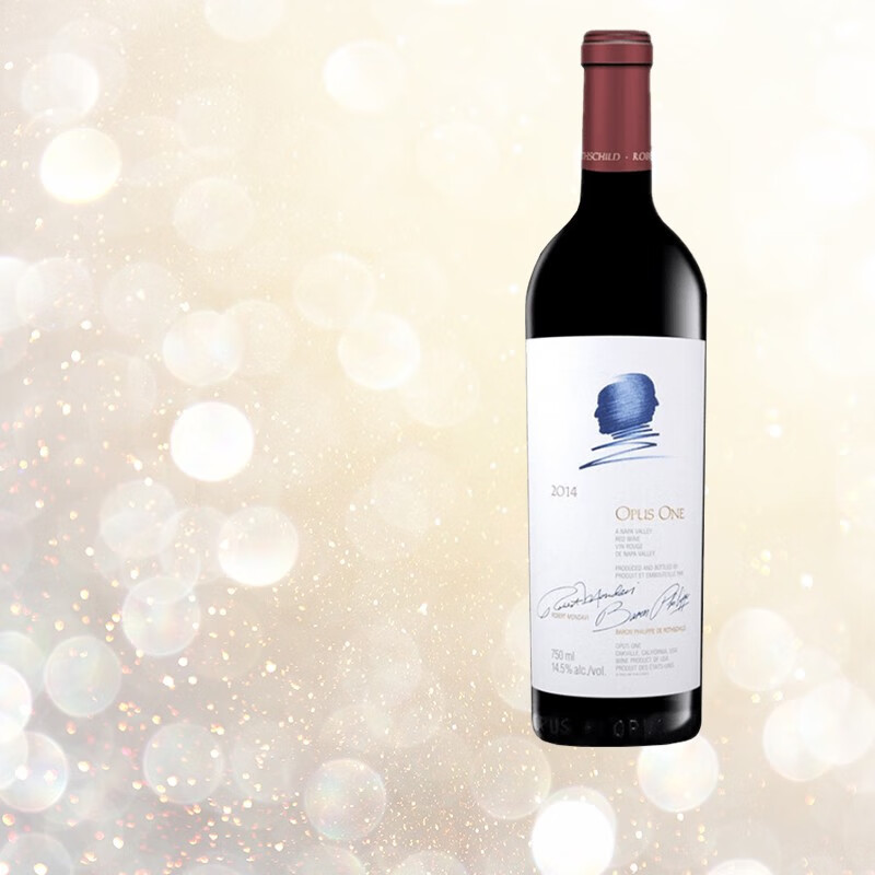 作品一号（Opus One） 2014年正牌干红葡萄酒 750ml 单支 美国原瓶进口 2014年作品一号